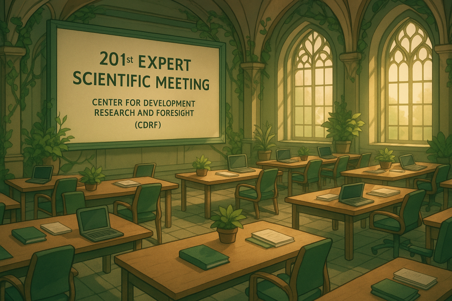 The 201st Expert Scientific Meeting of the Center for Development Research and Foresight (CDRF) was held. The 201st Expert Scientific Meeting of the Center for Development Research and Foresight (CDRF) was held.